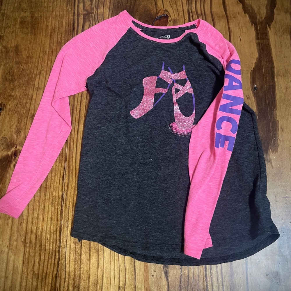 Girls ballerina dance long sleeve